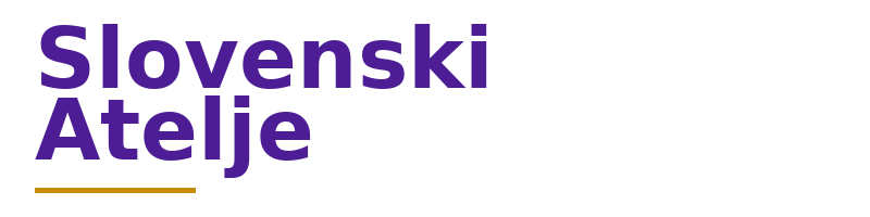Slovenski Atelje logo